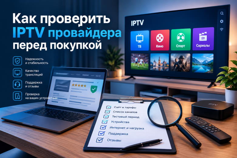 Как проверить IPTV-провайдера перед покупкой: пошаговая инструкция