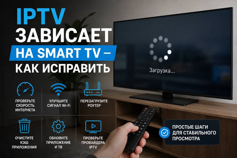 Почему IPTV тормозит и буферит — 10 причин и решения