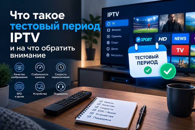 Что такое тестовый период IPTV и на что обратить внимание