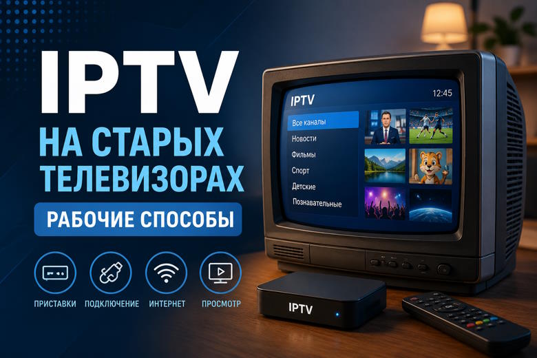 IPTV на старых телевизорах — рабочие способы