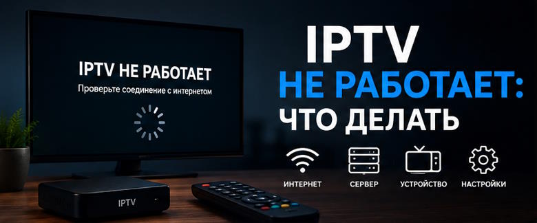 IPTV не работает: что делать
