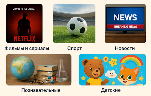 Категории каналов