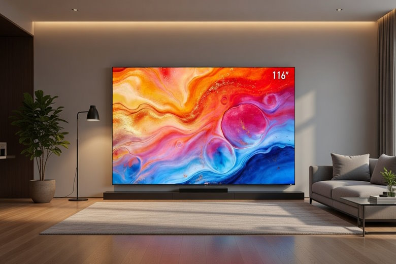 RGB Mini-LED телевизор Hisense UX 2026 с экраном 116 дюймов