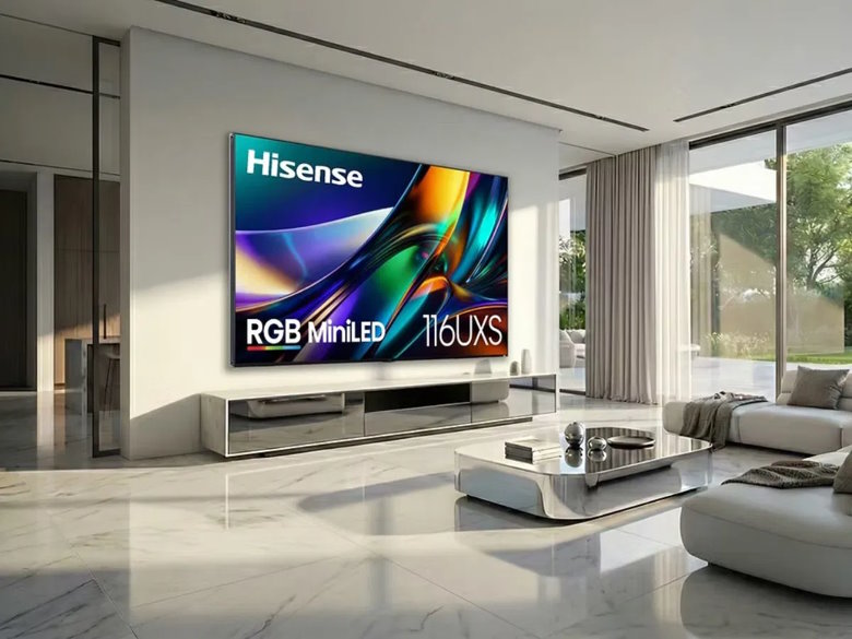Hisense готовит запуск серии UX RGB MiniLED 2026 с новой технологией панели MiniLED evo