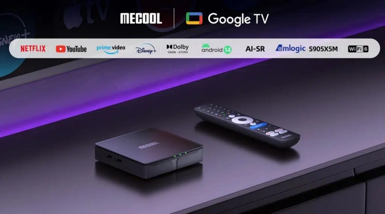 MECOOL представила флагманскую 4K IPTV-приставку MEon1 на Google TV