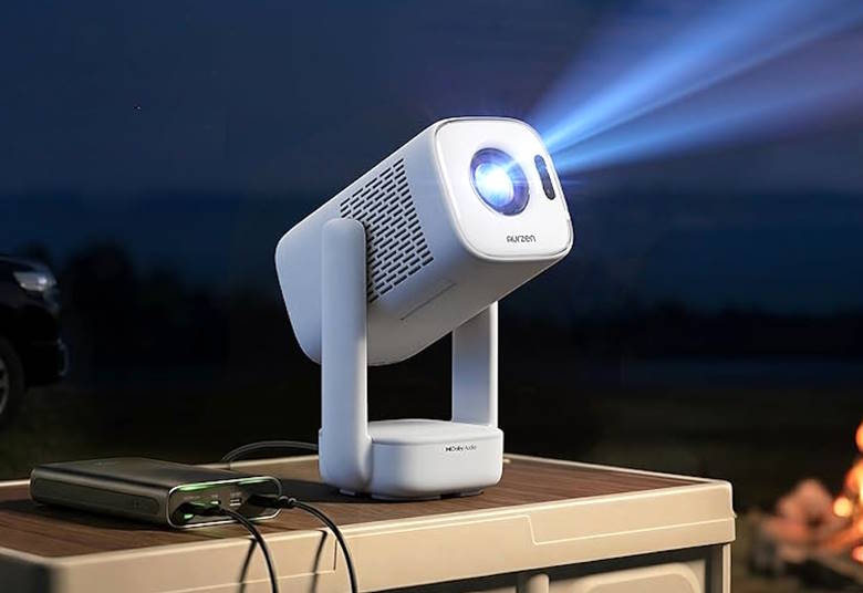 Aurzen представила портативный проектор Eazze D1 Air с питанием от USB-C и поддержкой стриминга