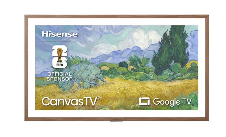 Hisense представила S7 CanvasTV 4K QLED 2026: телевизор, который маскируется под интерьер