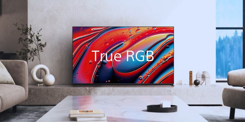 Sony показала телевизоры с технологией True RGB на выставке AWE2026