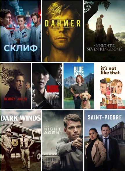 Новые сериалы в медиатеке IPTV-провайдера TVIZI&mdash; обновление каталога контента