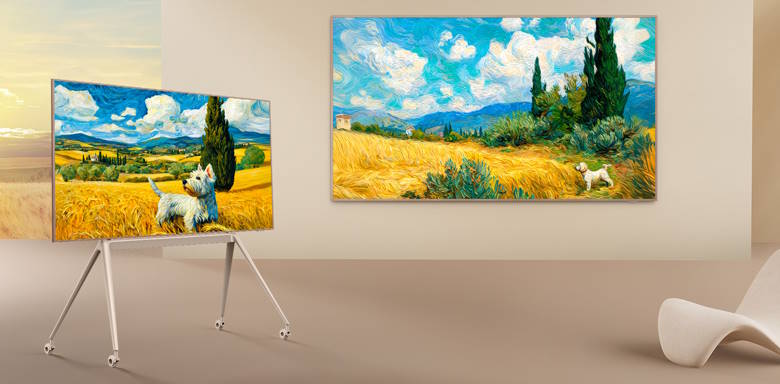 TCL A400 Pro телевизоры Google TV QD Mini LED дизайн рамка HDR IPTV