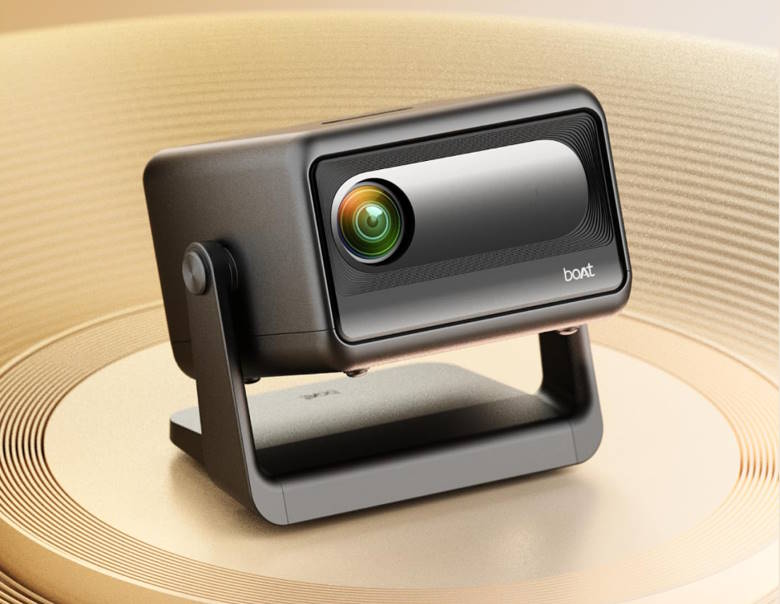 boAt CineHead E1: бюджетный проектор с Android 13 и экраном до 150 дюймов за $80