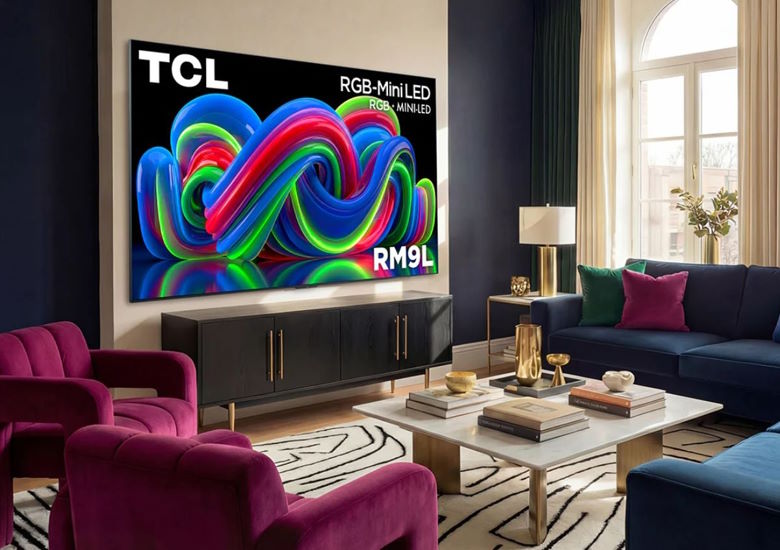 Телевизор TCL RM9L RGB Mini LED с яркостью 9000 нит и поддержкой 288 Гц