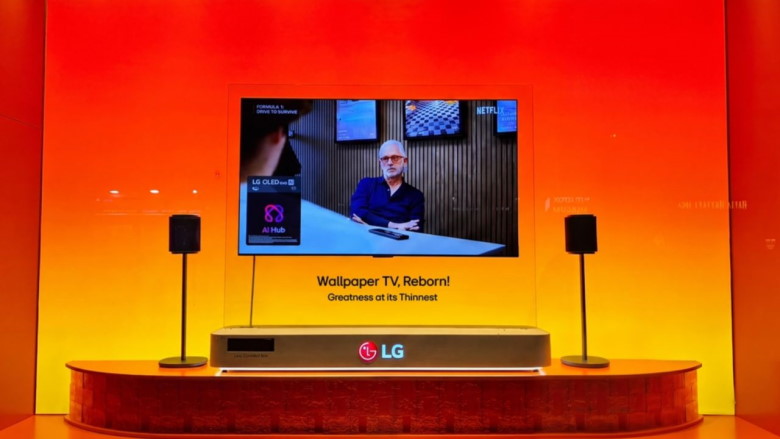 LG показала беспроводной OLED-телевизор Signature W6 с передачей 4K при 165 Гц