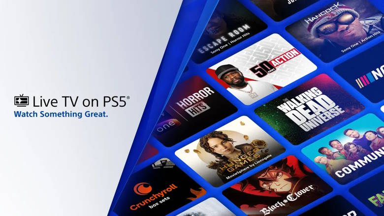 Sony запустила бесплатный сервис Live TV для PlayStation 5 с более чем 100 телеканалами