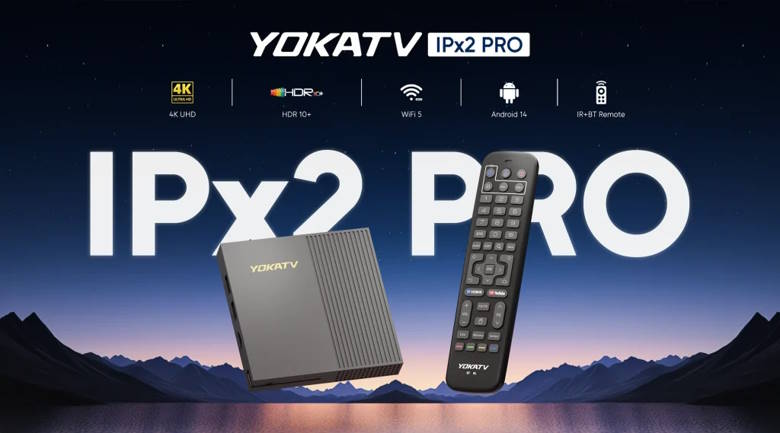 YOKATV IPx2 PRO &mdash; 4K IPTV-приставка на Amlogic S905Y5 с 4 ГБ ОЗУ и Online 2