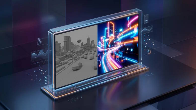 Технология HDR на экране телевизора: расширенный динамический диапазон, глубокий контраст и насыщенные цвета для современного видеоконтента.